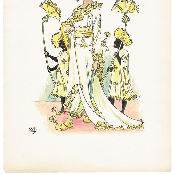 륿쥤Walter Crane A Flower Weddingʥեǥ󥰡ˡ  ȥ륿 1905ǯ  | 1150