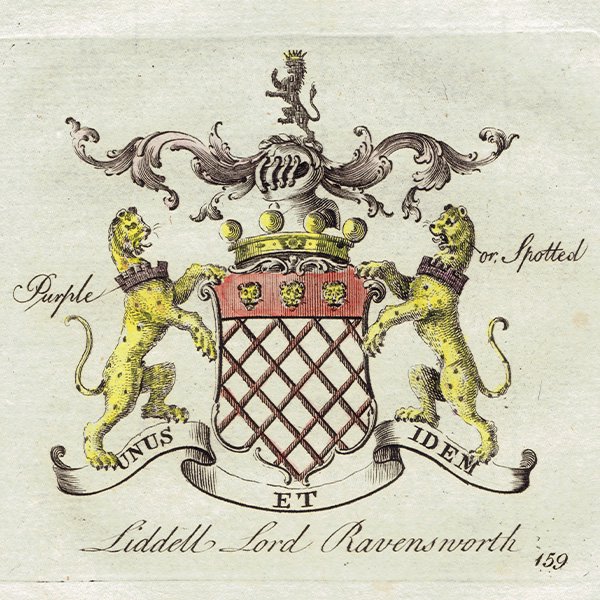 ѹ² Liddell Lord Ravensworth ȥꥢ ꥹ ƥ ץ 1779ǯ  |  1159