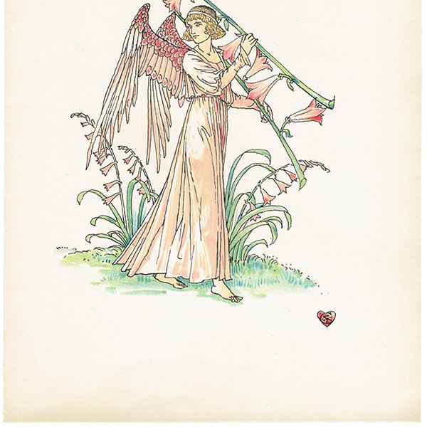 ウォルター・クレイン（Walter Crane） 「A Flower Wedding（フラワー・ウェディング）」   1905年 初版 | 1154
