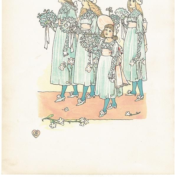 륿쥤Walter Crane A Flower Weddingʥեǥ󥰡ˡ   1905ǯ  | 1158