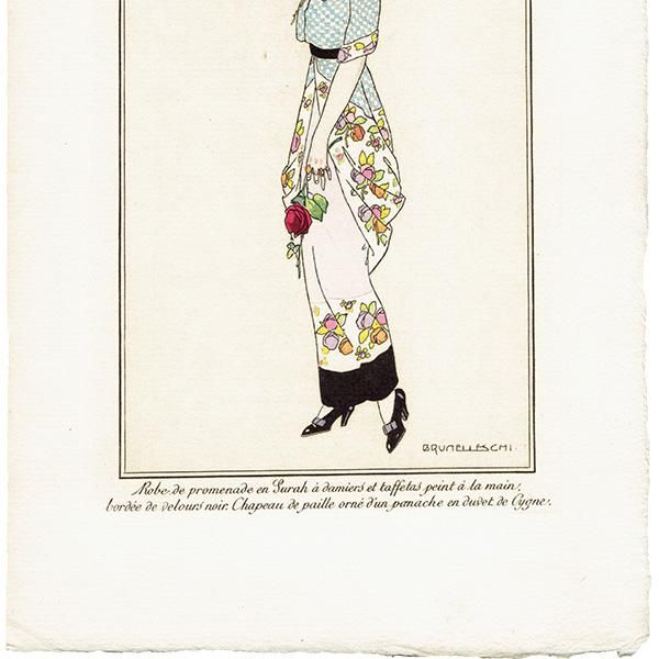 ٥ȡ֥ͥ쥹Umberto Brunelleschi  Journal des Dames et des Modes ʥ롦ǡࡦǡ⡼ɡ 1912ǯ  #015