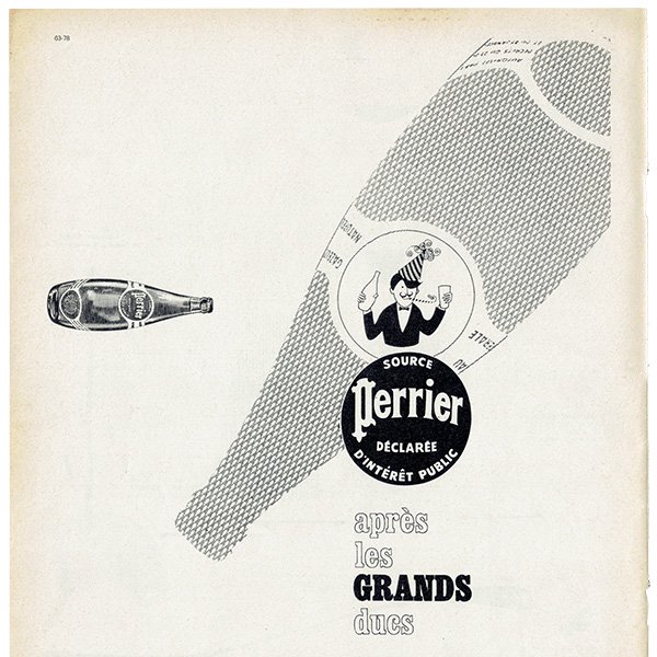 Perrier (ڥꥨ) ե󥹤θŤʥơ 1964ǯ 0346