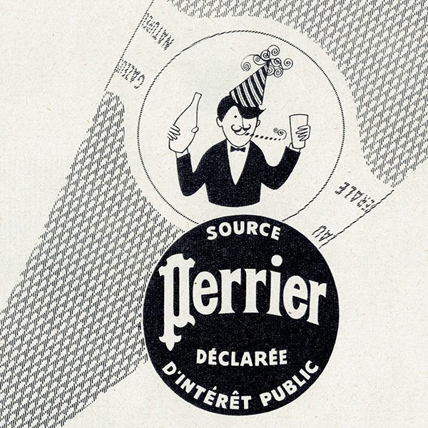Perrier (ڥꥨ) ե󥹤θŤʥơ 1964ǯ 0346