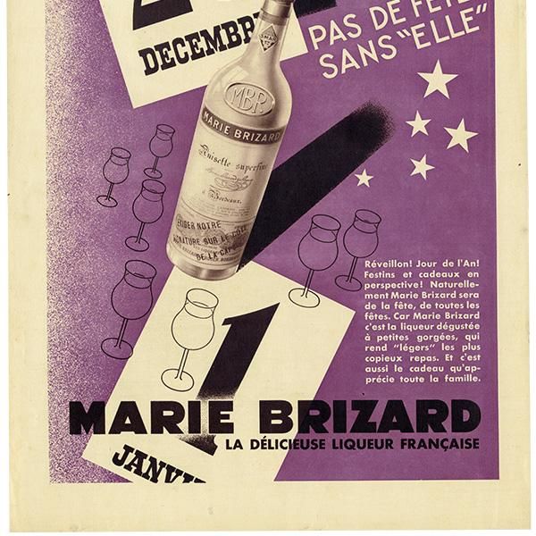 Marie Brizard (ޥ꡼֥ꥶ) ե󥹤θŤʥơ 1934ǯ 0325