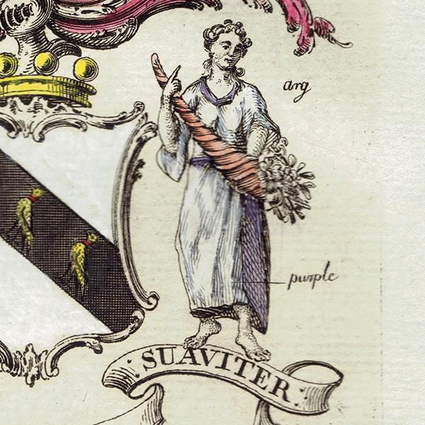 英国貴族の紋章 「Curzon Lord Scarsdale（スカーズデール卿