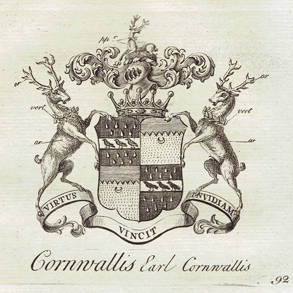 ѹ² Cornwallis Earl Cornwallisʥ󥦥ꥹߡˡ  ꥹ ƥ ץ 1779ǯ  |  1186