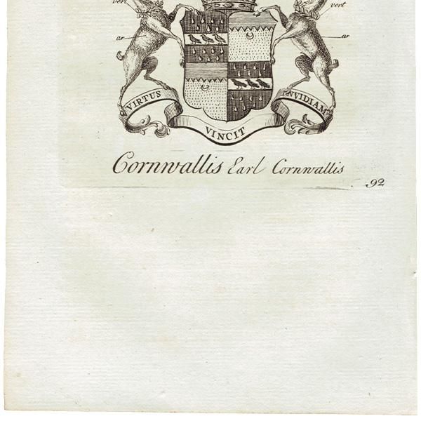 ѹ² Cornwallis Earl Cornwallisʥ󥦥ꥹߡˡ  ꥹ ƥ ץ 1779ǯ  |  1186