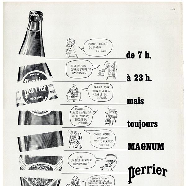 フランスアンティークPerrier ペリエ グラス3セットヴィンテージ