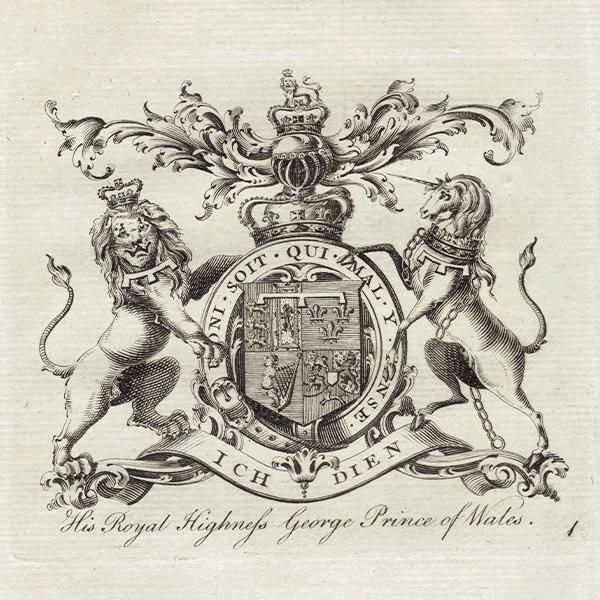 ѹ² His Royal Highness George Prince of Walesʥץ󥹡֡륺ˡ  ꥹ ƥ ץ 1779ǯ  |  1188