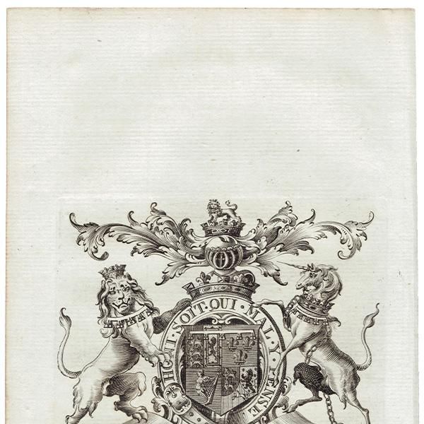 英国貴族の紋章 「His royal highness william Henry Duke of 英国貴族の紋章 「His royal highness william Henry Duke of