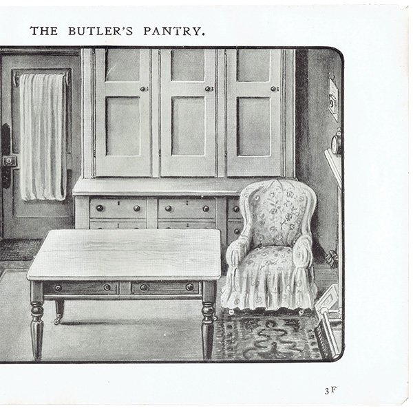 ߥӡȥβܤ THE BUTLER'S PANTRY 1906ǯ ꥹƥץ  0091