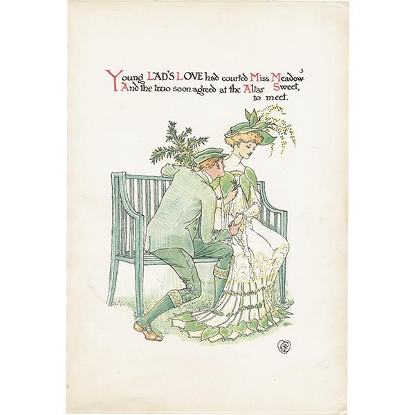 ウォルター・クレイン（Walter Crane） 「A Flower Wedding