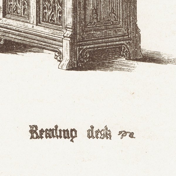 ʥ / 1516 Reading Desk ɽ ꥹ ƥ ǲ 1904ǯ  0218