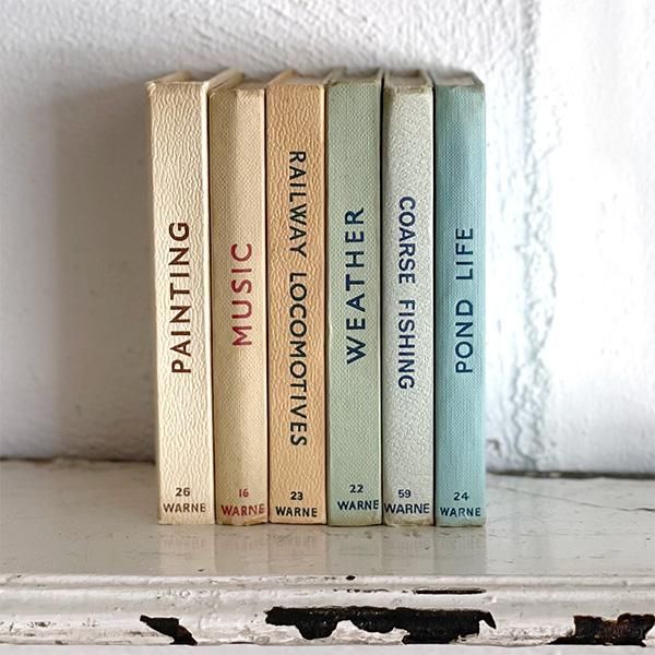 イギリス ヴィンテージ The Observer's Books ソフト系 6冊 イギリス ヴィンテージ The Observer's Books ソフト系 6冊