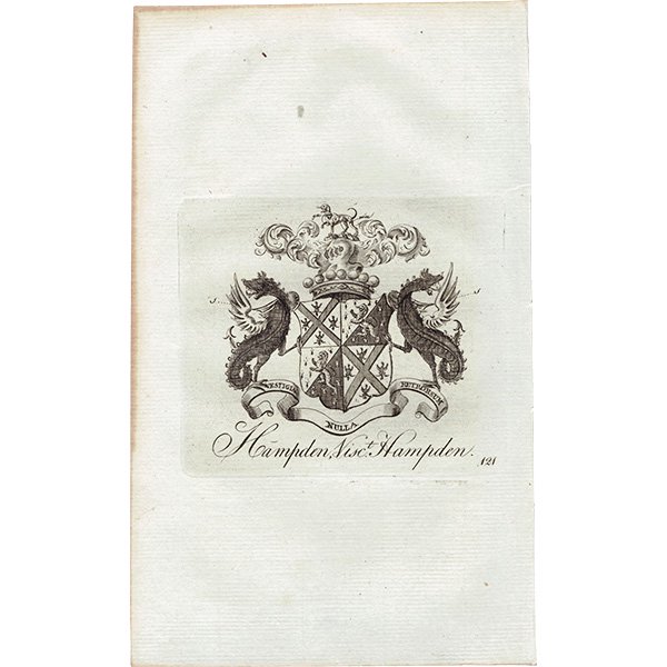 ѹ² Hampden Viscount HampdenʥϥǥҼߡˡ   ƥ ץ 1779ǯ  |  1192