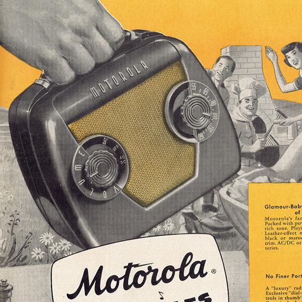 ꥫθŤ ȥ顼Motorola Portables 1949ǯ 0355