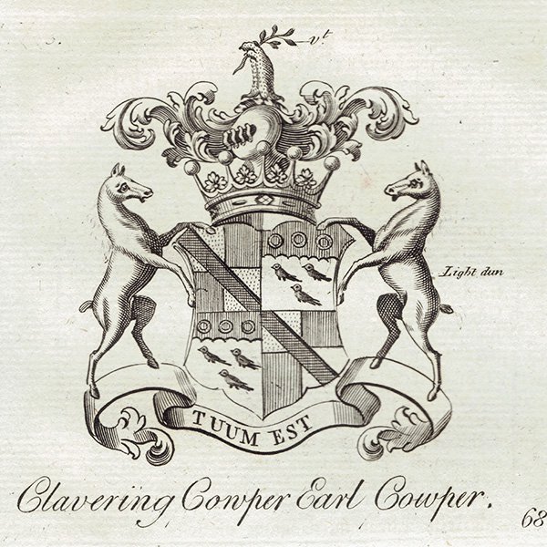 ѹ² Clavering Cowper Earl Cowperʥѡߡˡ   ƥ ץ 1779ǯ  |  1207