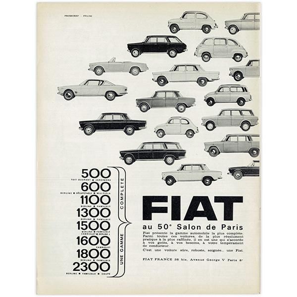 FIATμ֤ 󥯥 ƥץ եߥꥢ ʤ1963ǯ ơ 0175