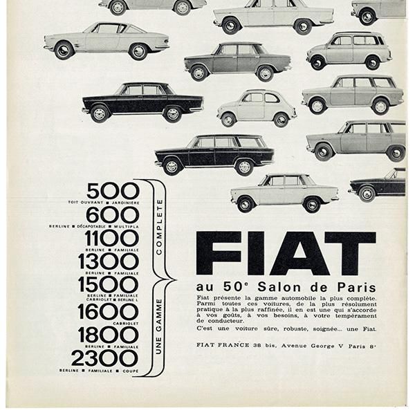 FIATμ֤ 󥯥 ƥץ եߥꥢ ʤ1963ǯ ơ 0175