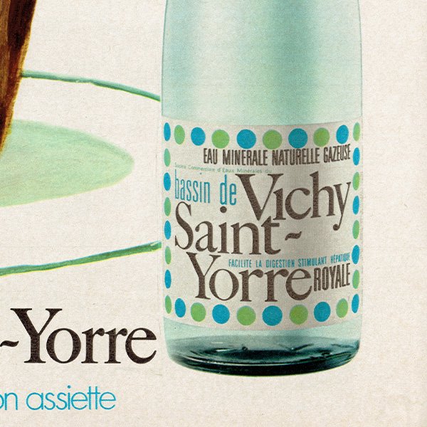 Vichy Saint-Yorre / å ʥ륹ѡ󥰥 1973ǯ ե󥹤θŤʥơ 0361