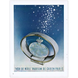 フランス ヴィンテージ広告 / CARON キャロン 香水 1946年 0369