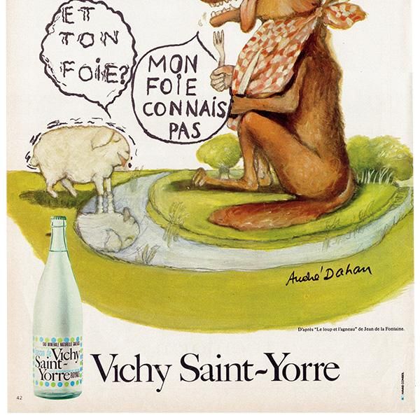 Vichy Saint-Yorre / å ʥ륹ѡ󥰥 1974ǯ ե󥹤θŤ André Dahanʥɥϥ 0370