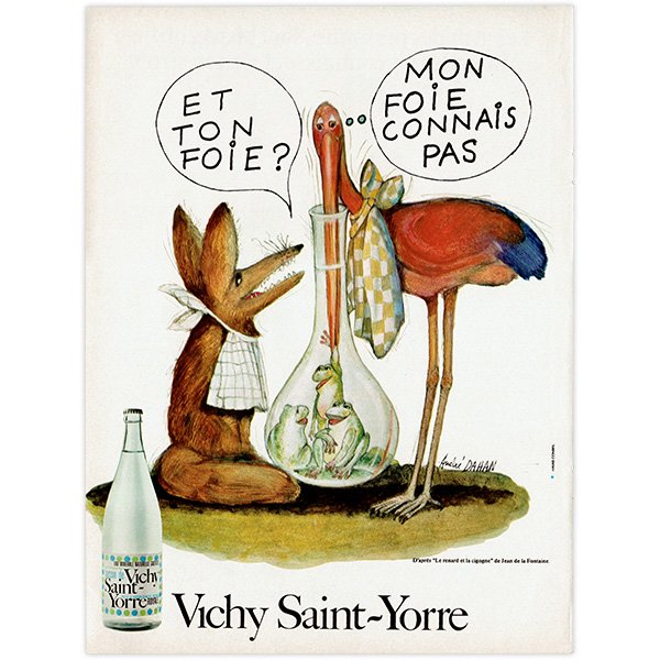 Vichy Saint-Yorre / å ʥ륹ѡ󥰥 1974ǯ ե󥹤θŤ André Dahanʥɥϥ 0371