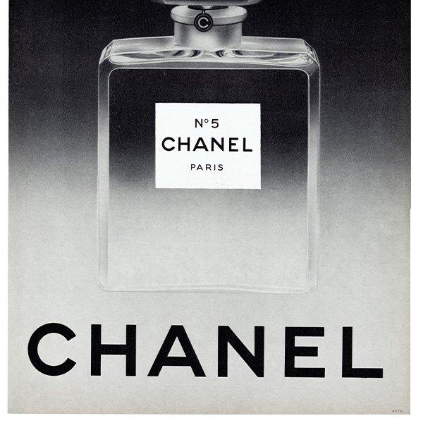 シャネル N°5(CHANEL) 香水 フランスの古い広告（ヴィンテージ広告