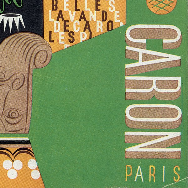 フランス ヴィンテージ広告 / CARON キャロン 香水 トランプ クラブ（ヴィンテージ広告）1941年 0379