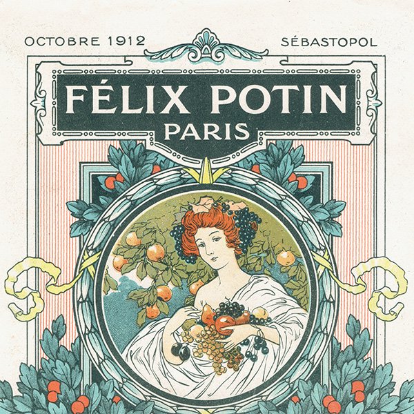 Felix Potin Paris（フェリックス・ポティン）のリーフレット フランス 1912年 0380