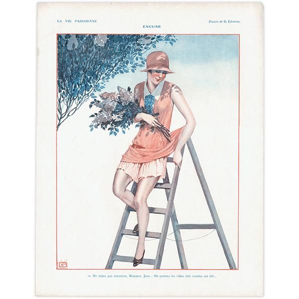 フランスの雑誌挿絵 1928年 ～LA VIE PARISIENNE～より