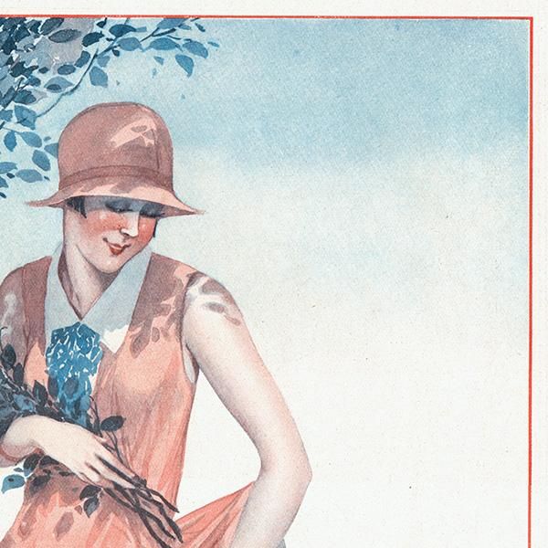 フランスの雑誌挿絵 1928年 ～LA VIE PARISIENNE～より