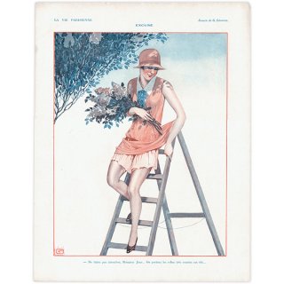 フランスの雑誌挿絵 1928年 〜LA VIE PARISIENNE〜より（ジョルジュ・レオネック/Georges Léonnec）0617