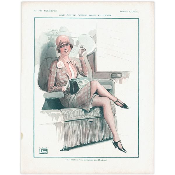 限定版 フランスの雑誌挿絵 1928年 PARISIENNE～より VIE ～LA その他