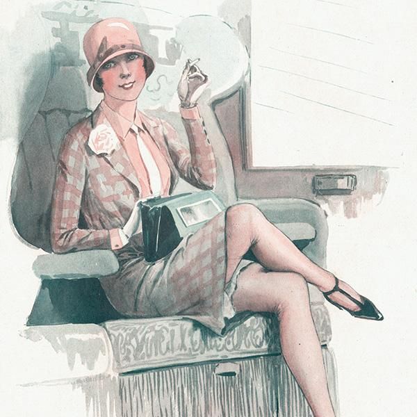 フランスの雑誌挿絵 1928年 ～LA VIE PARISIENNE～より