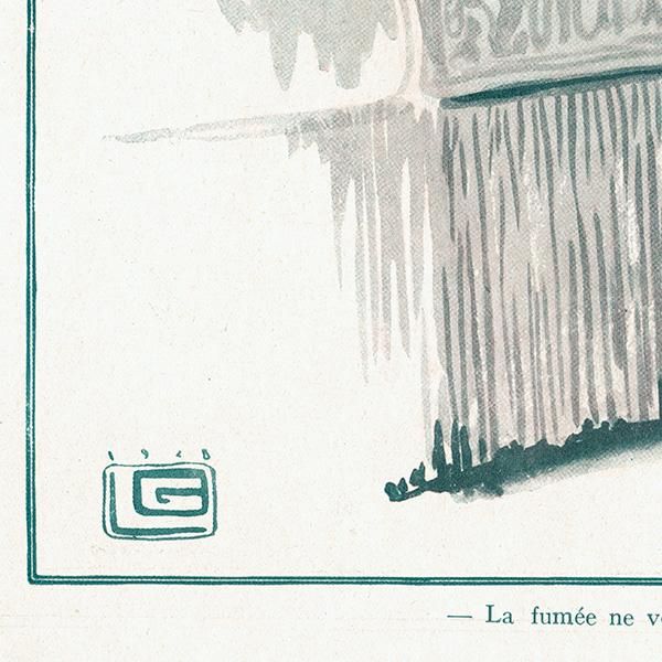 フランスの雑誌挿絵 1928年 ～LA VIE PARISIENNE～より