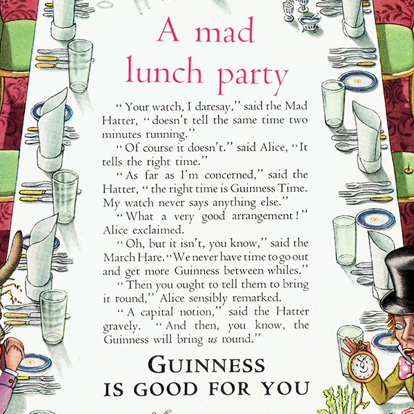 Mad Lunch-Party ޥåɥѡƥʵ㤤Υ˥ꥹͥӡGUINNESSˤΥơ 1954ǯ 0385