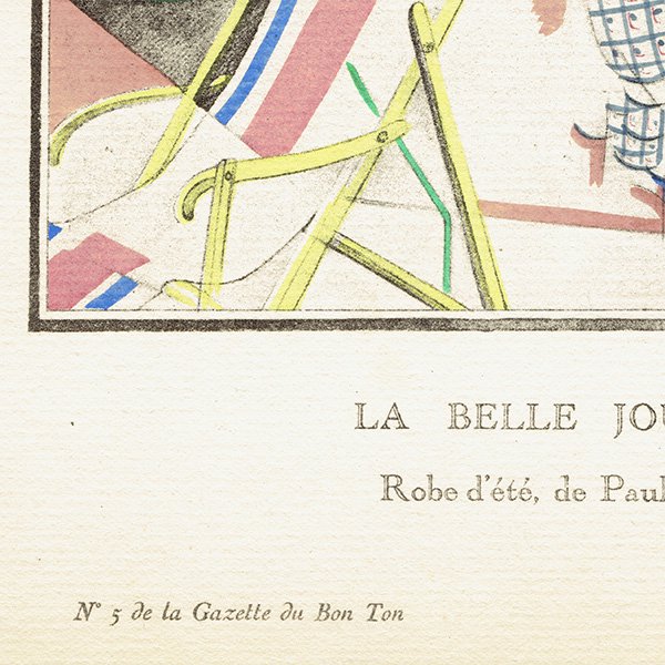 른塦ѥåסGeorges Lepape åȡǥ塦ܥȥ Gazette du Bon Ton 1920ǯ  #017