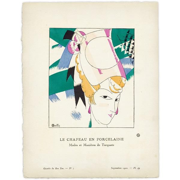 롦ޥ륿Charles Martin åȡǥ塦ܥȥ Gazette du Bon Ton 1920ǯ  #019