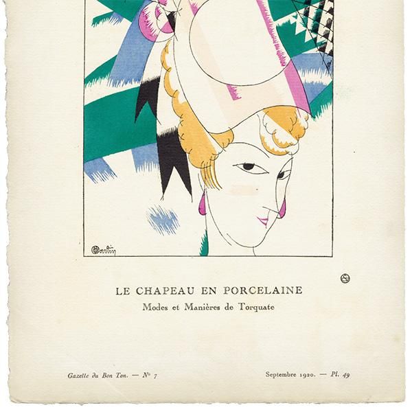 롦ޥ륿Charles Martin åȡǥ塦ܥȥ Gazette du Bon Ton 1920ǯ  #019