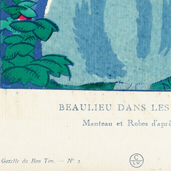 ١롦ܥեRobert BONFILS åȡǥ塦ܥȥ Gazette du Bon Ton 1920ǯ  #021