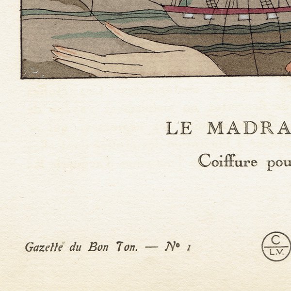 롦ޥ륿Charles Martin åȡǥ塦ܥȥ Gazette du Bon Ton 1920ǯ  #026