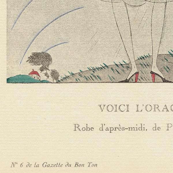 른塦ѥåסGeorges Lepape åȡǥ塦ܥȥ Gazette du Bon Ton 1920ǯ  #029