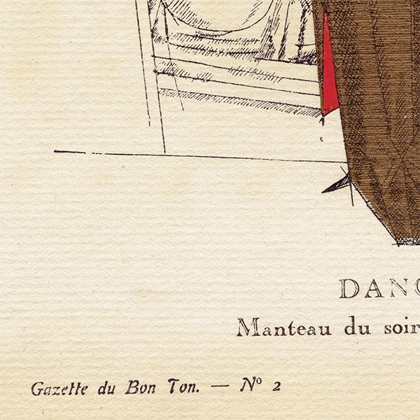 른塦ѥåסGeorges Lepape åȡǥ塦ܥȥ Gazette du Bon Ton 1920ǯ  #030
