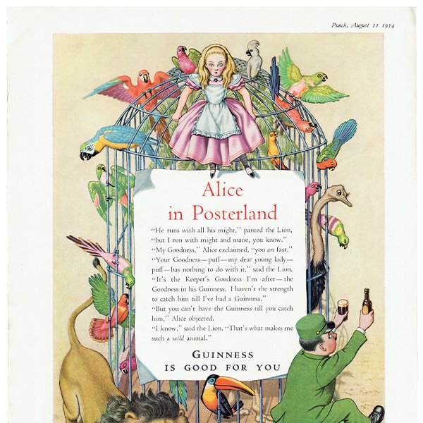 ꥹͥӡGUINNESSˤΥơ Alice in Posterland 1954ǯ 0389
