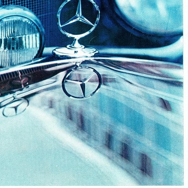 洋書 メルセデスベンツ 写真集 classic Mercedes メルセデス・ベンツ(mercedes-benz) 1965年 フランスの古い車の広告