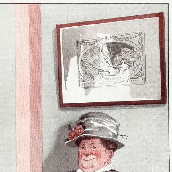 フランスの雑誌挿絵 1928年 ～LA VIE PARISIENNE～より