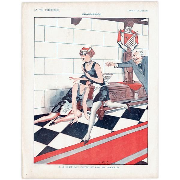 フランスの雑誌挿絵 1914年 ～LA VIE PARISIENNE～より