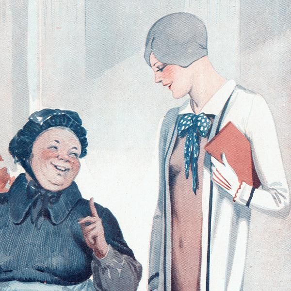 フランスの雑誌挿絵 1928年 ～LA VIE PARISIENNE～より