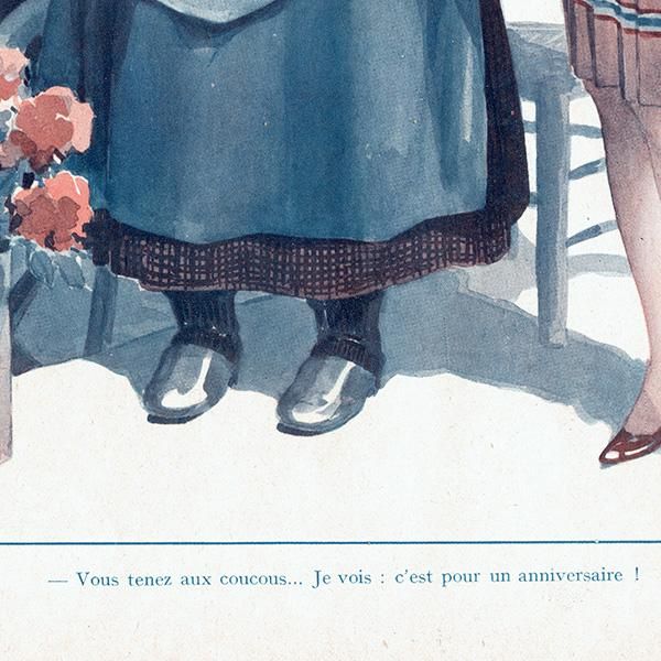 ե󥹤λ޳ 1928ǯ LA VIE PARISIENNEʥ른塦쥪ͥå/Georges Léonnec0622